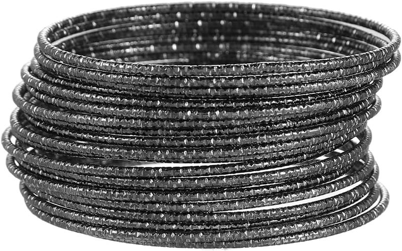 RINTOLER Store 16Pcs Gold Bangle Bracelets for Women - Multi Layer Stackable Textured Bracelets Boho Jewelrys Set. - Image 1